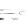 Image 4 : (3) WWII Theater Knife & BBQ Fork Lot Acrylic Handles