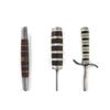 Image 5 : (3) WWII Theater Knife & BBQ Fork Lot Acrylic Handles