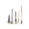 Image 5 : (5) WWII Theater Knives Bone/Acrylic/Wood