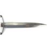 Image 3 : WWII Theater Knife Acrylic Handle with Leather Sheath