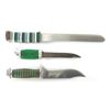 Image 5 : (3) WWII Theater Knives Green/Clear Acrylic Handles