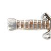 Image 4 : WWII Theater Knife Acrylic Handle Heart Pommel with Sheath