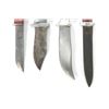 Image 3 : (4) WWII Theater Knives Aluminum & Plexiglass Handles Including Sheaths