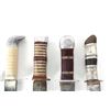 Image 3 : (4) WWII Theater Knives Aluminum & Acrylic Handles Including Sheaths