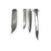 Image 3 : (4) WWII Theater Knives Wood/Aluminum/Acrylic Including Sheaths