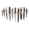 Image 1 : (10) WWII Theater Knives Wood/Brass/Aluminum/Plexiglass Including Sheaths