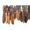 Image 5 : (31) Leather Knife Sheaths Assorted Sizes
