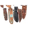 Image 6 : (31) Leather Knife Sheaths Assorted Sizes