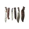 Image 1 : (3) WWII Theater Knives Gaum Philippines Hand Carved Handles