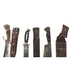Image 3 : (3) WWII Theater Knives Gaum Philippines Hand Carved Handles