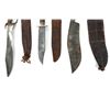 Image 7 : (3) WWII Theater Knives Gaum Philippines Hand Carved Handles