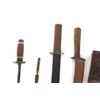 Image 4 : (4) WWII Theater Knives Brass/Bullet/Copper Handles Including Sheaths