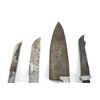 Image 3 : (4) WWII Theater Knives Aluminum Handles HUGE Cleaver!
