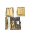 Image 6 : (5) Brass Promotional Paper Clips Mixed Companies