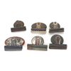 Image 5 : (6) 1930s Celluloid Advertising Paper Clips Mixed