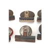 Image 7 : (6) 1930s Celluloid Advertising Paper Clips Mixed
