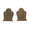 Image 1 : (2) 1930s Brass Premium Advertising Paper Clips NAPA