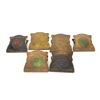 Image 1 : (6) Brass Promotional Advertising Paper Clips Assorted Companies