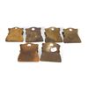 Image 4 : (6) Brass Promotional Advertising Paper Clips Assorted Companies
