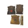 Image 2 : (6) Brass Premium Advertising Paper Clips Assorted Companies