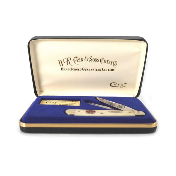 Case Brand Pocket Knife America’s Firefighters in Custom Case