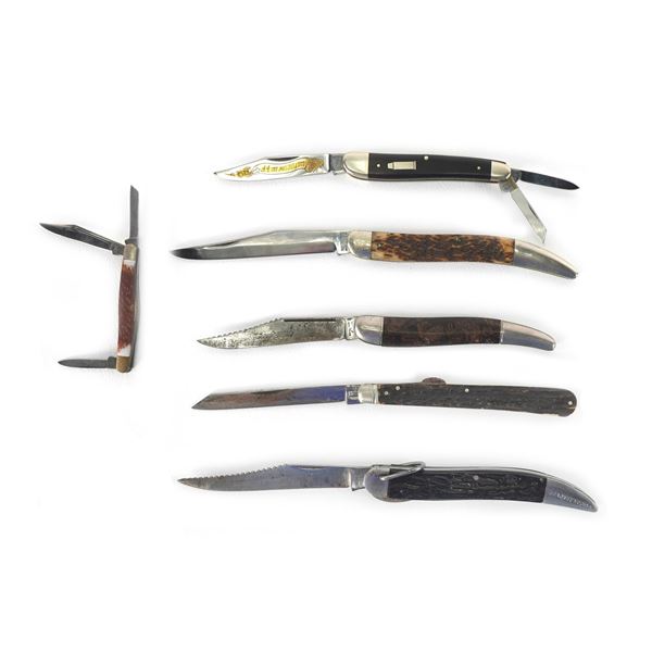(6) Pocket Knives Mixed Brands Group