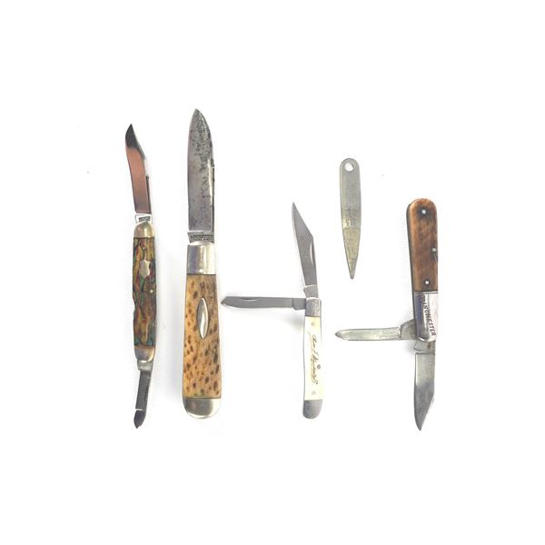 (5) Winchester Pocket Knives