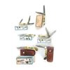 Image 3 : (6) Schrade Scrimshaw Pocket Knives Assorted Sizes