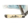 Image 6 : (6) Schrade Scrimshaw Pocket Knives Assorted Sizes