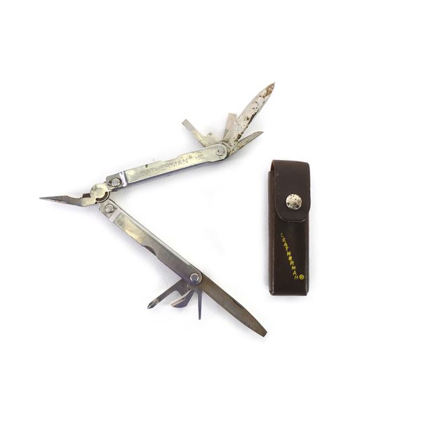 Rare Leatherman Tool Knife with Original Sheath