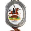 Image 3 : 1894-1897 Imperial German Mounted Lancers 13th Reg. Hand-Painted Porcelain Flask