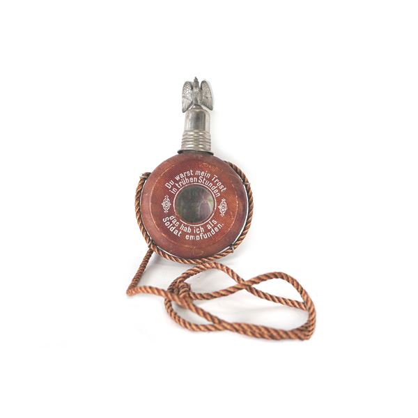 1900-1902 Pre-WWI Imperial German Officer Flask Named
