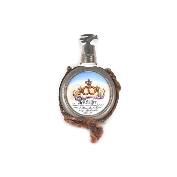 1905-1907 Pre-WWI Imperial German 70th Regiment Flask
