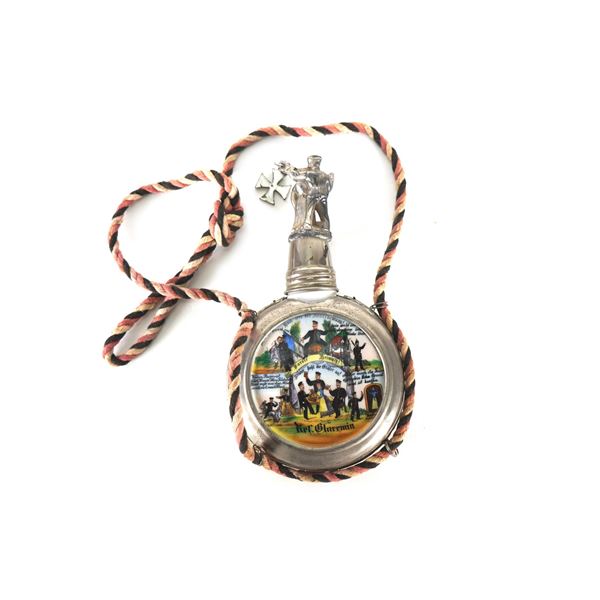 1904-1906 Imperial German 138th Infantry Regiment Reservist Service Flask