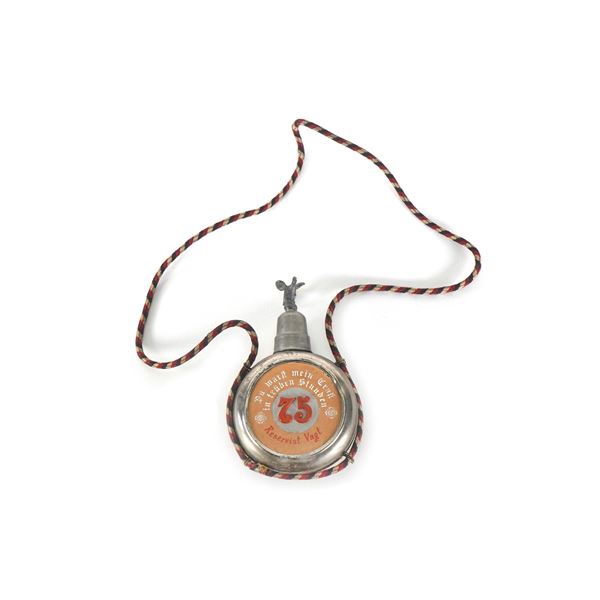 Pre-WWI German Named Soldier Officer Flask