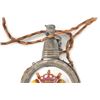 Image 4 : 1904-1906 German Military Officer Hand-Painted Flask