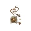 Image 6 : 1912-1914 WWI Named Officer Flask Adorned with Rifle Shells