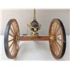 Image 7 : 10 Barrel Gatling Gun .22 Caliber Mounted on Wheels