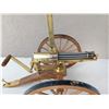 Image 9 : 10 Barrel Gatling Gun .22 Caliber Mounted on Wheels