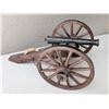 Image 4 : Steel Cannon 19" Long Barrel Mounted on Wheels