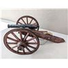 Image 7 : Steel Cannon 19" Long Barrel Mounted on Wheels