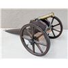 Image 2 : Brass Cannon Marked US with Eagle on Wheels