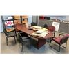 Image 11 : CONTENTS OF OFFICES AND LUNCH ROOM INC. DESKS, CHAIRS, FILE CABINETS, FRIDGE, MICROWAVE AND MORE.