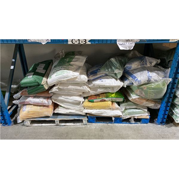 SHELF SPACE OF WHOLESALE PRODUCT INC. RICE FLOUR, BASMATI RICE AND MORE.