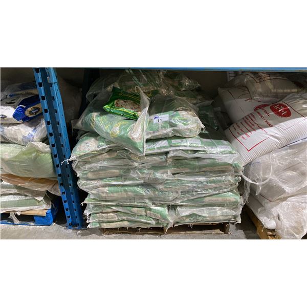 PALLET LOT OF BASMATI RICE AND SEMOLINA