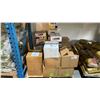 Image 1 : PALLET LOT OF VINEGAR, GARBAGE BAGS AND MORE