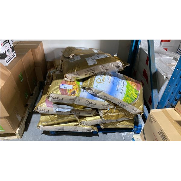 PALLET LOT OF PARLIAMENT PREMIUM EMERALD BASMATI RICE