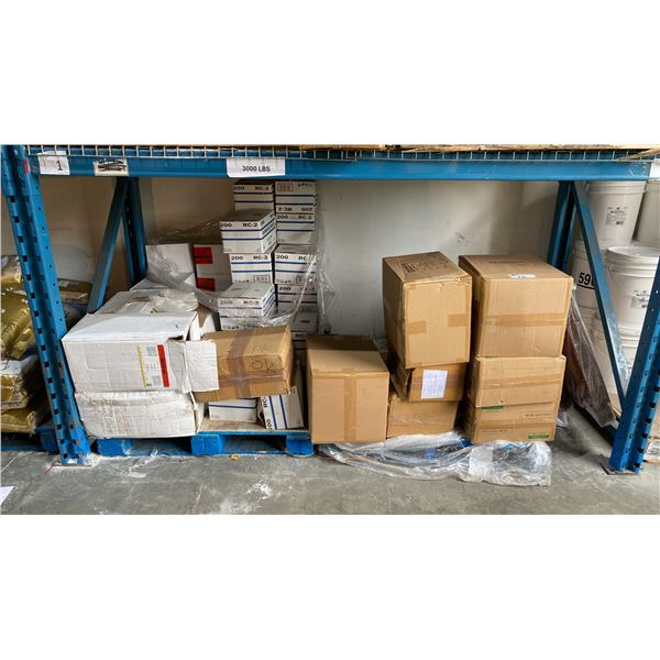 SHELF SPACE OF WHOLESALE PRODUCT INC. PAPER BAGS, CHICKEN SOUP BASE AND GARBAGE BAGS