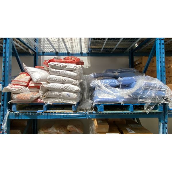 SHELF SPACE OF WHOLESALE PRODUCT INC. SONA MASURI RICE AND THEO GRAINS BASMATI RICE
