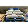 Image 1 : PALLET LOT OF HARVEST EDGE ALL PURPOSE FLOUR, MOONG DAL AND JEET BLACK EYE BEANS